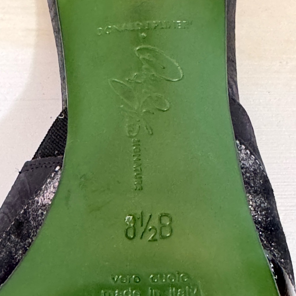 EUC: Donald J. Pliner brown western mules. - Picture 7 of 9
